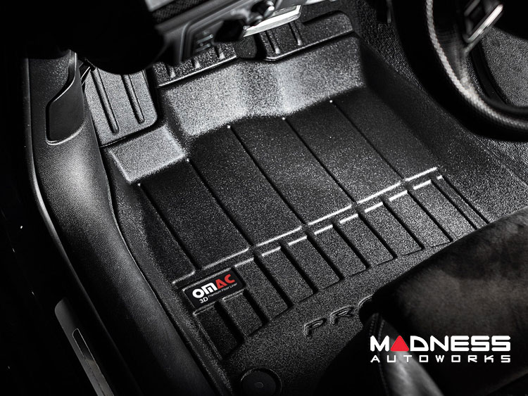 Volkswagen ID. Buzz  Floor Liners - All-Weather - Pro Line - Black